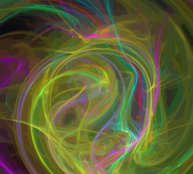 Dijital illüstrasyon vektör çizim