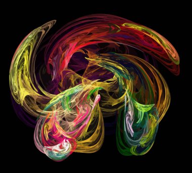 Dijital illüstrasyon vektör çizim