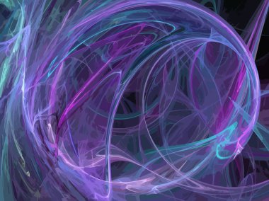 Dijital illüstrasyon vektör çizim