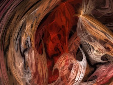 Dijital illüstrasyon vektör çizim