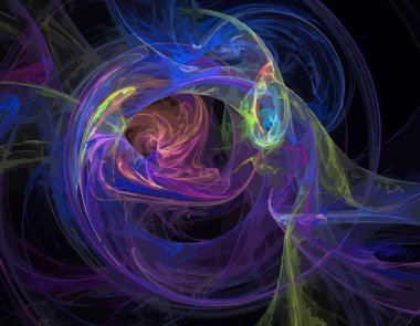 Dijital illüstrasyon vektör çizim