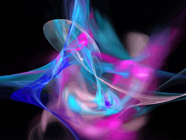 Dijital illüstrasyon vektör çizim