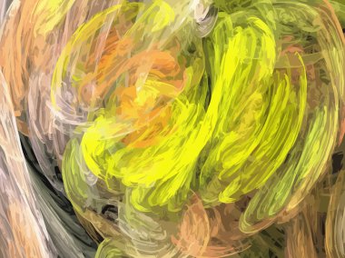 Dijital illüstrasyon vektör çizim