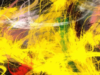 Dijital illüstrasyon vektör çizim