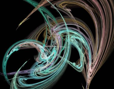 Dijital illüstrasyon vektör çizim