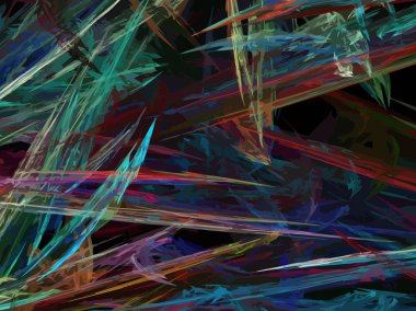 Dijital illüstrasyon vektör çizim