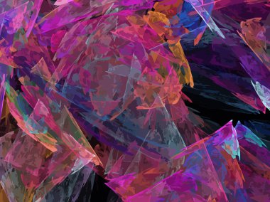 Dijital illüstrasyon vektör çizim