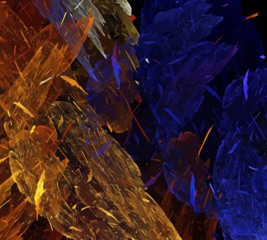 Dijital illüstrasyon vektör çizim