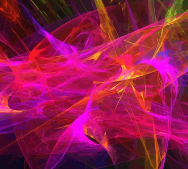 Dijital illüstrasyon vektör çizim