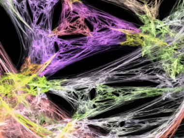 Dijital illüstrasyon vektör çizim