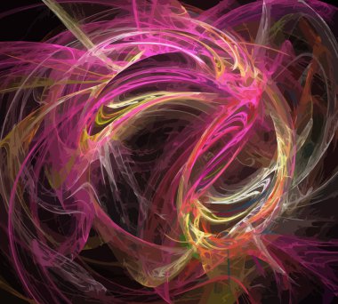 Dijital illüstrasyon vektör çizim