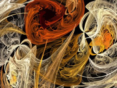 Dijital illüstrasyon vektör çizim