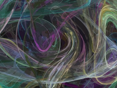 Dijital illüstrasyon vektör çizim