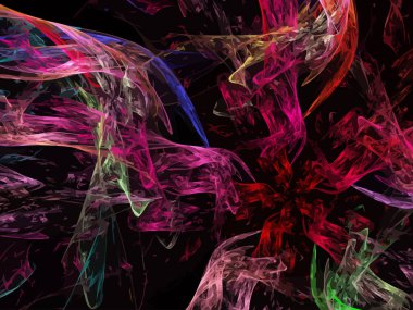 Dijital illüstrasyon vektör çizim