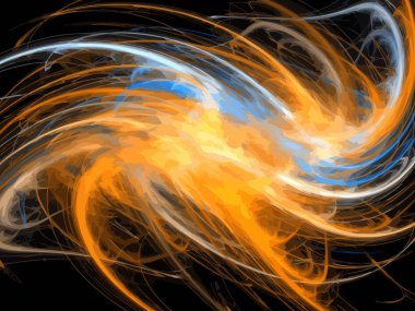 Dijital illüstrasyon vektör çizim