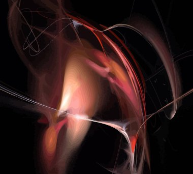 Dijital illüstrasyon vektör çizim