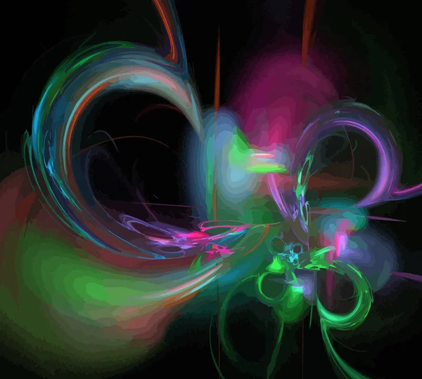 Dijital illüstrasyon vektör çizim