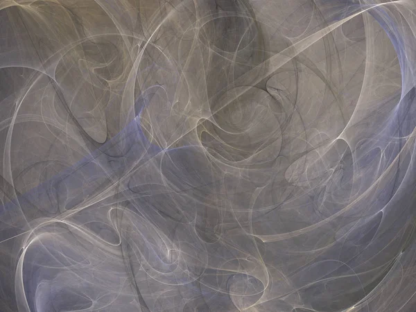 Siyah Renk Üzerine Bir Dijital Fraktal Resmi