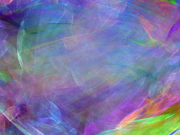 Siyah Renk Üzerine Bir Dijital Fraktal Resmi