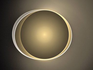 Siyah Renk Üzerine Bir Dijital Fraktal Resmi