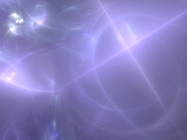 Siyah Renk Üzerine Bir Dijital Fraktal Resmi