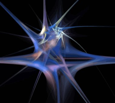 Dijital illüstrasyon vektör çizim