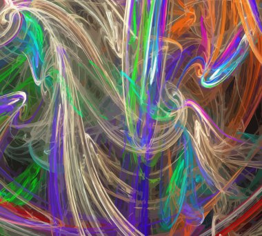 Dijital illüstrasyon vektör çizim