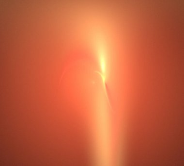 Siyah Renk Üzerine Bir Dijital Fraktal Resmi