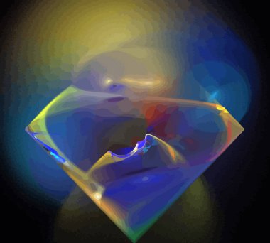 Dijital illüstrasyon vektör çizim