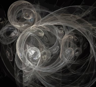 Dijital illüstrasyon vektör çizim