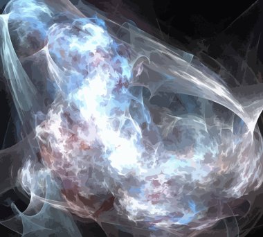 Dijital illüstrasyon vektör çizim