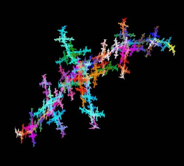 Dijital illüstrasyon vektör çizim