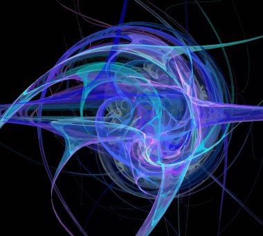 Dijital illüstrasyon vektör çizim