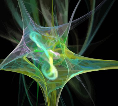 Dijital illüstrasyon vektör çizim