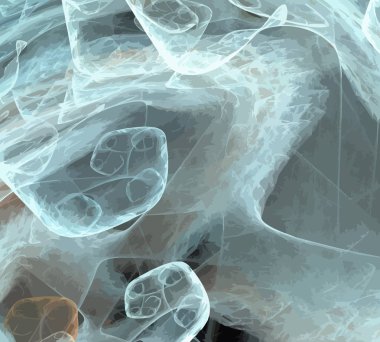 Dijital illüstrasyon vektör çizim