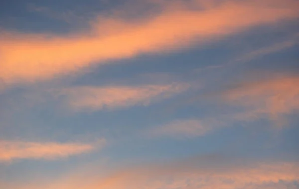 Himmel Bei Sonnenuntergang Sommer — Stockfoto