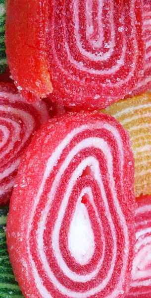 Multicolor Fruit Jelly Day — Stock Photo, Image