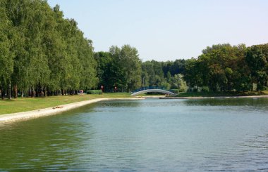 Şehir parkında yaz