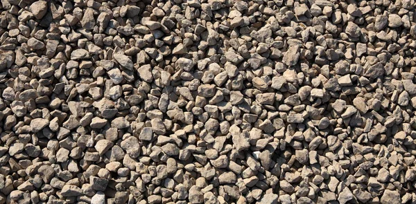 Gravel Dry Sunny Day — Stock Photo, Image