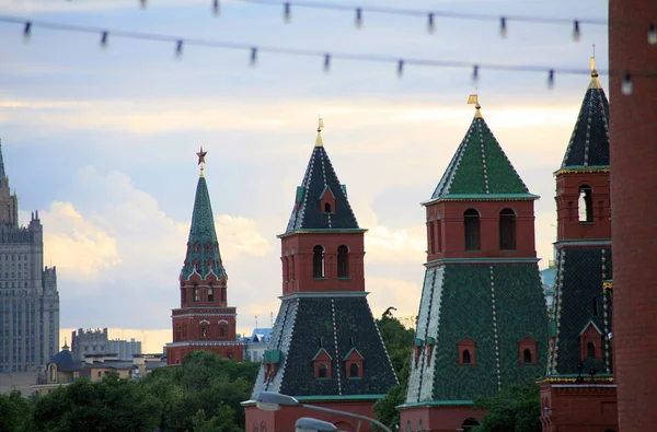 Old Kremlin Towers Moscow — Stock Photo, Image