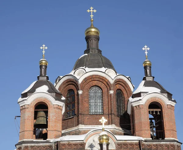 Church Winter Day Time — Stock Photo, Image