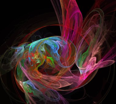 Dijital illüstrasyon vektör çizim