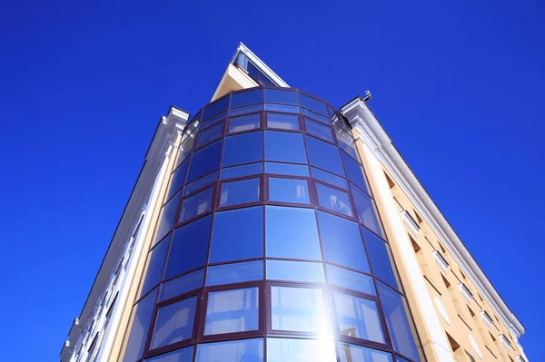 Edge Office Building Sky Background — Stock Photo, Image