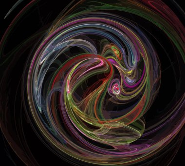 Dijital illüstrasyon vektör çizim