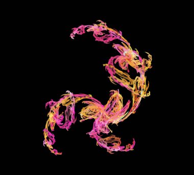 Dijital illüstrasyon vektör çizim