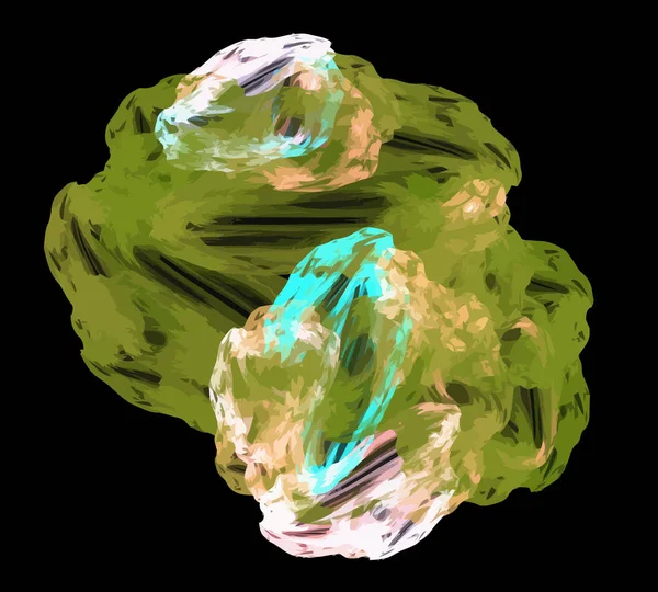 Dijital illüstrasyon vektör çizim