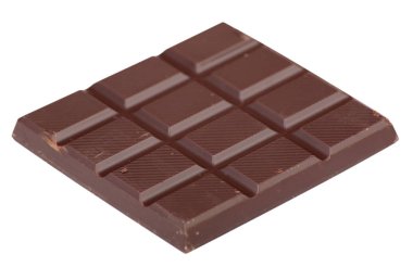 izole kahverengi çikolata