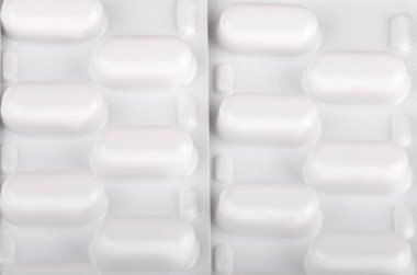 blister içinde birçok Tablet