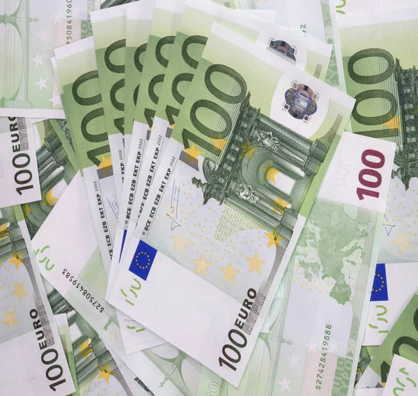 Europe Euro Billet Plusieurs Centaines — Photo