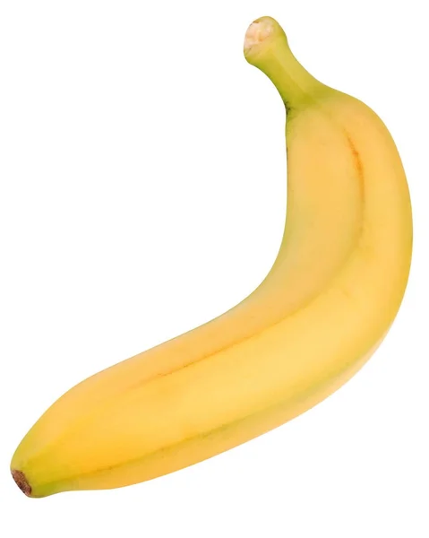 Gelbe Banane Tag Isoliert — Stockfoto